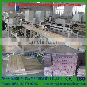 Wood Pallet Block Production Line/sawdust Recycling Wood Pallet Feet Making Machine thumbnail-5