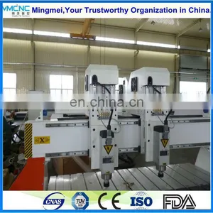 Heavy Body 1325 Two Head Cnc Engraving Machine/1325 Double Head Cnc Router thumbnail-2
