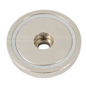 Axial Hole Pot Magnet of NdFeB thumbnail-1