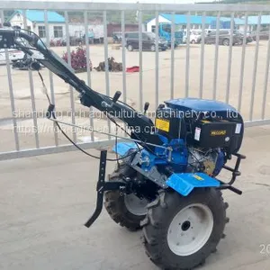 Mini Farm Tractor Earthquake Mini Cultivator With Backhoe thumbnail-1