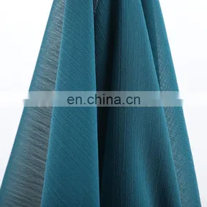 High Quality 75D*75D Chiffon Yoryu/crepe Chiffon/crinkle Chiffon Fabric for Dress/blouse thumbnail-1