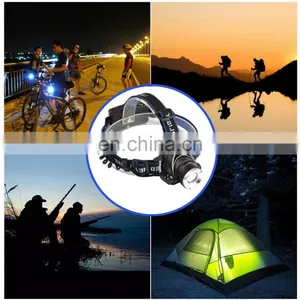 1000 Lumen ABS Rechargeable LED Headlamp Outdoor Activities thumbnail-3
