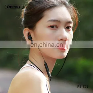 Remax RB-S25 Competitive Price Noise Cancelling Wireless Neckband Earphones Sport thumbnail-6