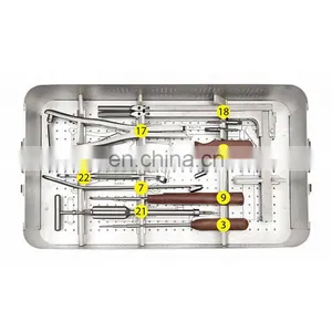 Orthopedic Surgical Instruments Spinal Anterior Thoracic & Thoracolumbar Plate System Instrument Set Spine Surgery Instrument thumbnail-1