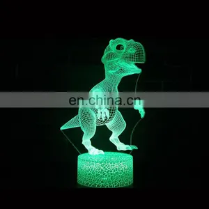 3D Illusion Lamp LED Night Light Animal Lighting for Home Office Children Room Theme Decoration and Kiddie Kids thumbnail-2