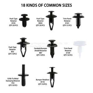 421Pcs Car Plastic Rivet Fasteners Bumper Rivet Retainer Fasteners thumbnail-3