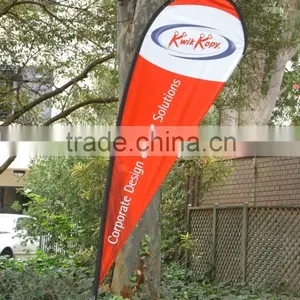 Foldable Teardrop Banner Beach Flag thumbnail-1