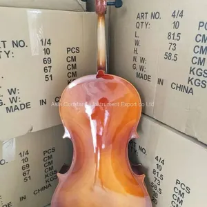 Factory Hot Sale Brand Flamed Student Handmade Maple and Spruce Cello The Back of a Cello is Often Made of One or Two Cut Pieces of Solid Maple, and Maple is Also Used for the Sides and Neck thumbnail-3