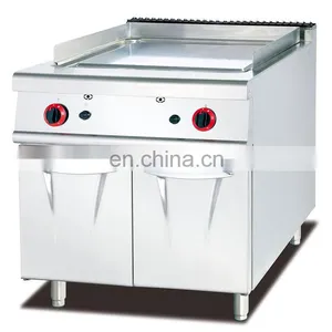 Stainless Steel Gas Griddle With Cabinet(1/3 Grooved)(CE Cerificate) thumbnail-1