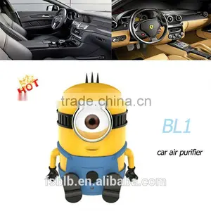 Car Air Riffle Mini Lovely Air Purifier Portable/oxygen Car Purifier thumbnail-1