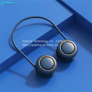 Bladeless Mini Neckband Fan Popular Promotional Gifts in Summer thumbnail-3