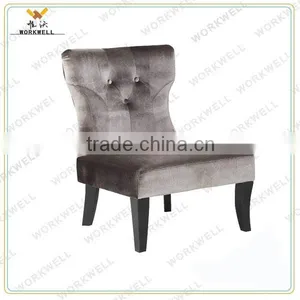 WorkWell Good pu Dining Room Chair With Rubber Wood Legs Kw-D4156 thumbnail-2