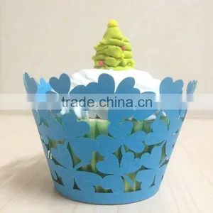 Colorful Wholesale Delicated Wedding Laser Cupcake Wrapper thumbnail-5