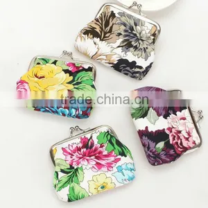 New Fabric Clutch Clasp Coin Purse thumbnail-1