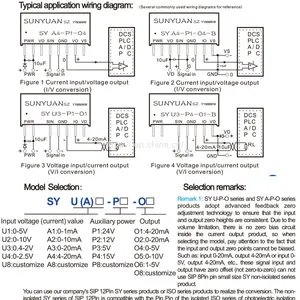 4-20mA to 0-5V Instrumentation and Sensor Signal Transmission Transmitter thumbnail-2