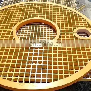 GFP/FRP Fiberglass Roof Panels Floor Grating Walkway Plastic Frp Grate thumbnail-4