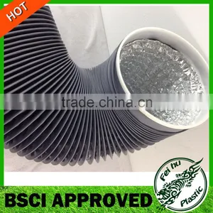 Quality Premium Aluminum Foil Flexible Hose Air Conditioner Ducting Corrugated Pipe for Ventilation thumbnail-1