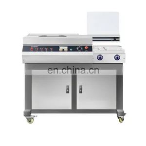 Factory Price Total Aluminum Alloy Glue Tank A4 Hot Glue Met Gule Binding Machine With LCD Display thumbnail-5