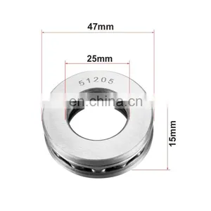 51205 P5 Manufacturer Wholesale Superior Quality Thrust Ball Bearing 25*47*15mm thumbnail-2