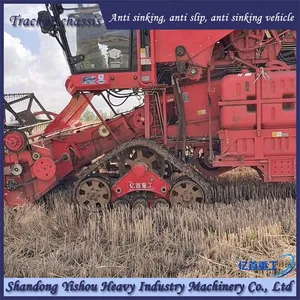 Rubber Track Assembly Customized Harvester Tractor Modification thumbnail-1