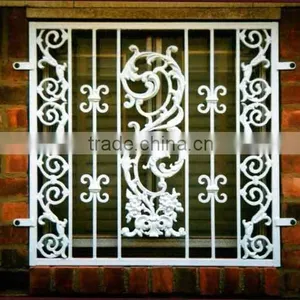 GYD-15WG146 Decorative Luxury Wrought Ironnew Window Grill Design thumbnail-1