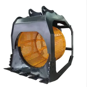 ZHONG XIE Engineering and Construction Machinery Hydraulic Rotary Screen Bucket thumbnail-1