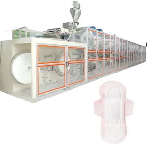 HD 1200 Full Servo Automatic Sanitary Pads Machine Sanitary Pad Production Line Sanitary Pad Machine thumbnail-3