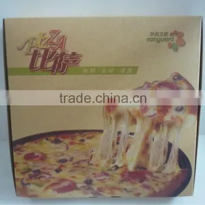Kraft Pizza Box, Custom Paper Pizza Box, Wholesale Pizza Packing Box thumbnail-1
