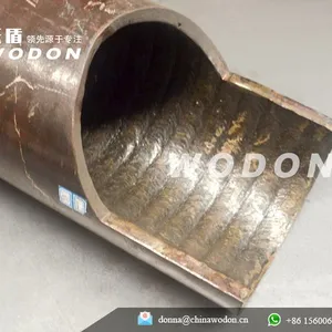 Wodon Wear Resistant Bimetal Pipe and Fitting With Chrome Carbide Coated Harden Pipe thumbnail-4