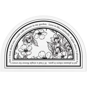 Sheenyoo Custom Quick Dry Water Absorbent Printed Diatomite Stone Bath Mat thumbnail-4