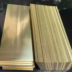 Factory Supply High Quality in Stock CW509L Brass Sheet Brass Plate thumbnail-5