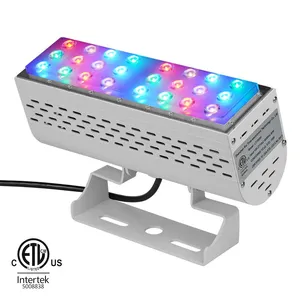 UL ETL Listed 50W 100W 150W DMX512 Wireless RGB RGBW 5 Years Warranty Flood Light thumbnail-5