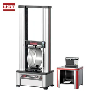 20KN Plastic Pipe PVC PP PE Tube Ring Stiffness Pressure Strength Testing Machine thumbnail-1
