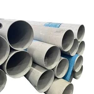 ASTM A312 201 304 316 Decorative Polished Seamless Stainless Steel Pipe Tube Round Alloy thumbnail-4