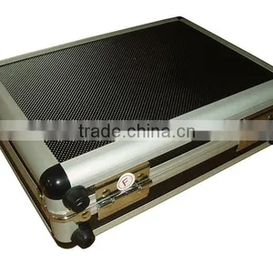 Black Aluminum Tool Box With Foam Padded thumbnail-2