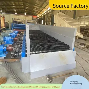 Stone Electric Sieve, Manufacturer of Roller Screening Equipment, Multi - Stage Linkage Roller Screen for Construction Waste thumbnail-3