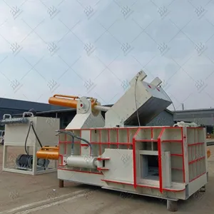 Hydraulic Metal Compactor for Iron Shavings & Aluminum Chip Baling Press thumbnail-5