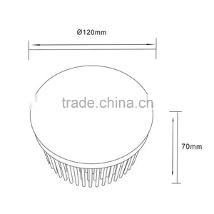120mm Aluminum Heatsink thumbnail-3