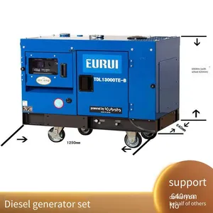 Original Imported Zeteng Generators, Gasoline and Diesel Single-phase and Three-phase Open-frame Silent Units thumbnail-1