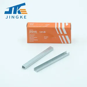 High Quality Small Box Staples Office Regular 13/8 Staples 5000 Pieces Box Staple thumbnail-4