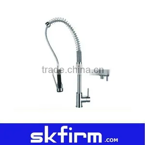 New Brass Spring Kitchen Faucet thumbnail-1