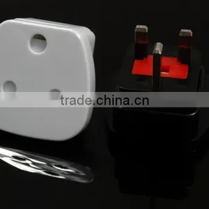 SAA BSI Approved 13A Fuse UK Malaysia Singapore Ireland Saudi Arabia Type G to South Africa Type M Plug Travel Adapter Converter thumbnail-1