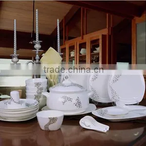 56 Pcs Dinner Dishes Low Price thumbnail-1