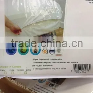 Nonallergenic and Easy-to-clean Mattress Encasement With Zipper thumbnail-2
