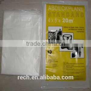 PE Dust Sheet Drop Cloth to Protect Furnitures thumbnail-1