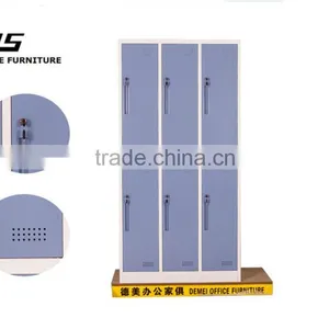 High Quality Gym Storage Steel Wardrobe Cabinet 6 Door Clothing Locker thumbnail-1