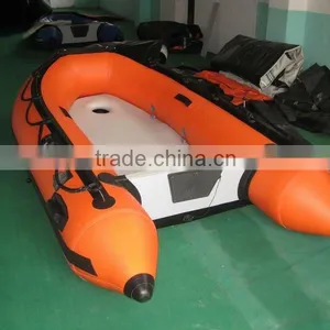 CE Hypalon/PVC Air Floor 300 Inflatable Boat Rescue Boat thumbnail-1
