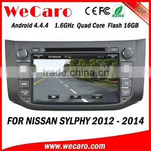 Wecaro WC-NU8053 Android 4.4.4 Car Dvd for Nissan Sylphy Car Audio 2012 2013 2014 3G Wifi Playstore Quality Choice thumbnail-3