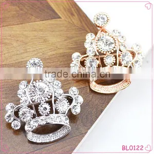 2015 Fashion Jewelry Elegant Diamond Crown Shaped Brooch Beautiful Jewelry Wholesale thumbnail-1