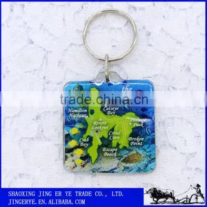 Customized Floating Retractable Plastic Key Chain thumbnail-1